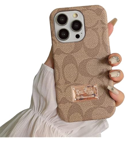 Coach Leather Slim Wrap iPhone 15 Pro Max Case - Compatible